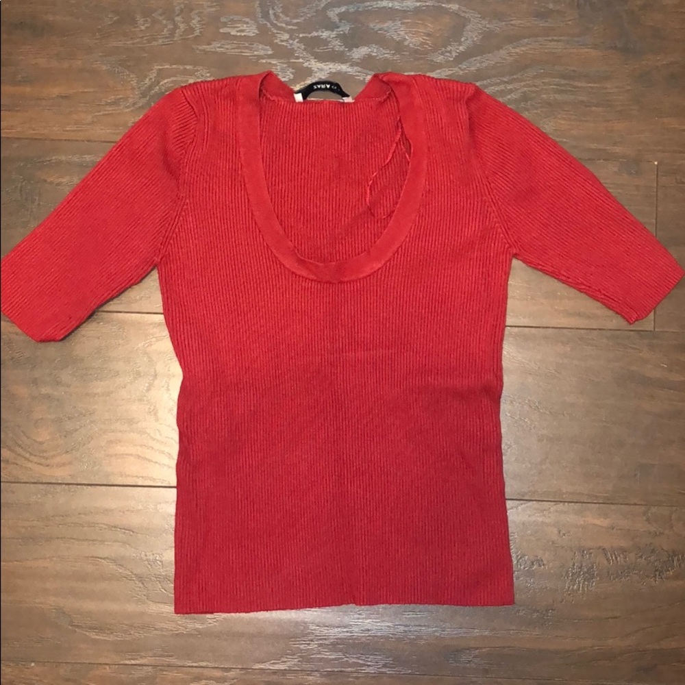 Zara knit top